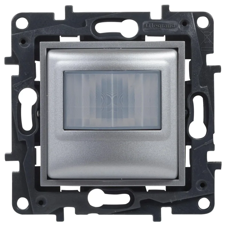 Detector de movimiento legrand niloé step aluminio