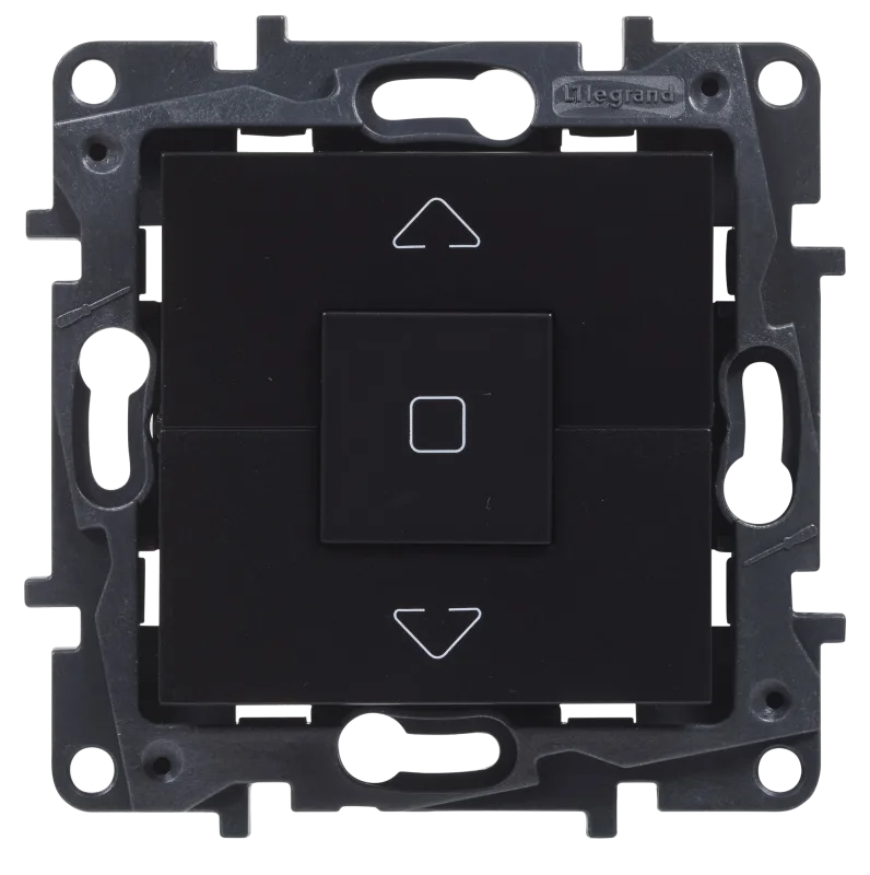 Interruptor de persianas legrand niloé step negro