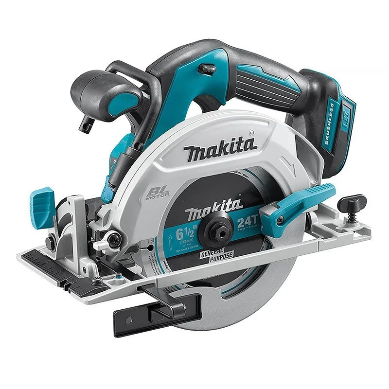 Makita dhs 680 z scie circulaire à main sans fil 18v 165 mm solo - sans batterie, sans chargeur