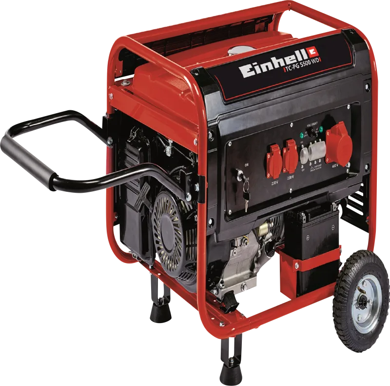 Generador eléctrico de gasolina einhell tc-pg 55/e5 - 3600 w