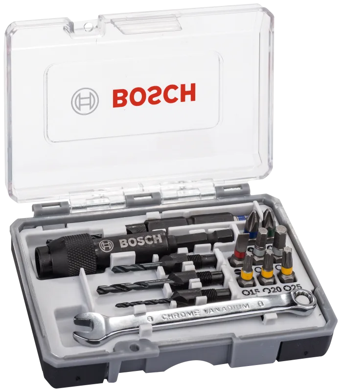 20 piezas de surtido de brocas bosch 2607002786