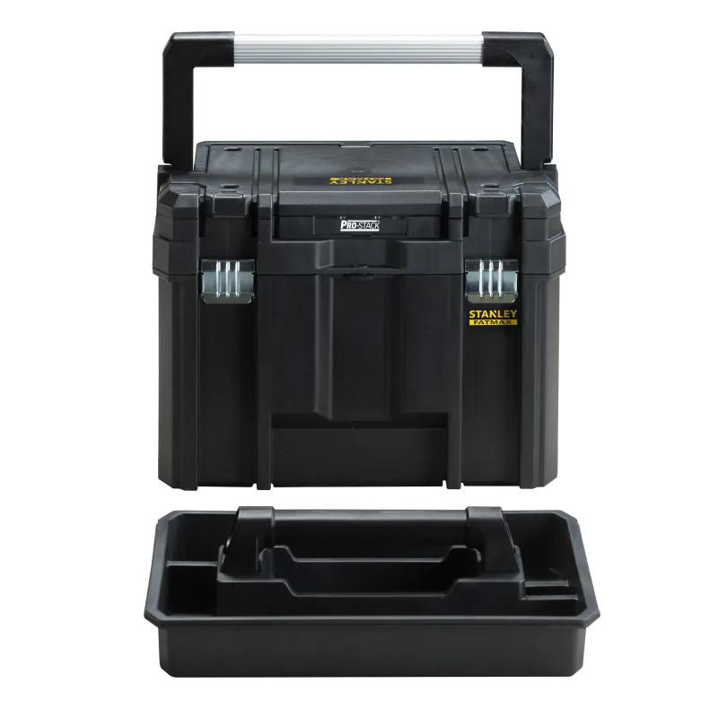 Caja de herramientas stanley fatmax tstak con capacidad de 37 litros