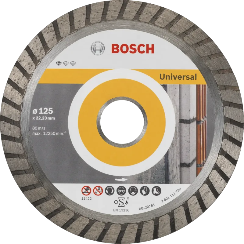 Disco diamante bosch 125 mm