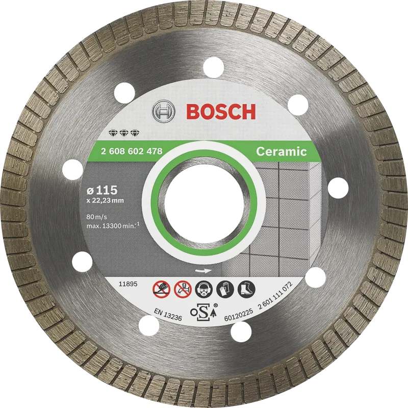 Disco diamante bosch 115 mm ceramica best