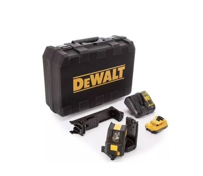 Nivel láser dewalt autoestabilizante para trípode de 3 mm a 10 m