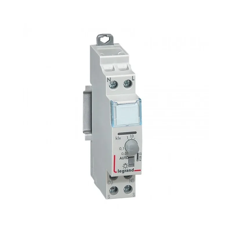 Legrand 412623 interruptor crepuscular - estándar - salida 16a 250v - 1 mod