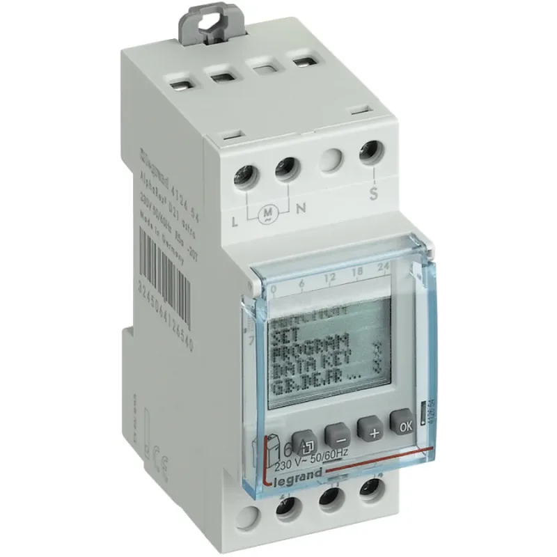 D21a programador astronómico digital 1 canal 16a 1p 2m 250v ac