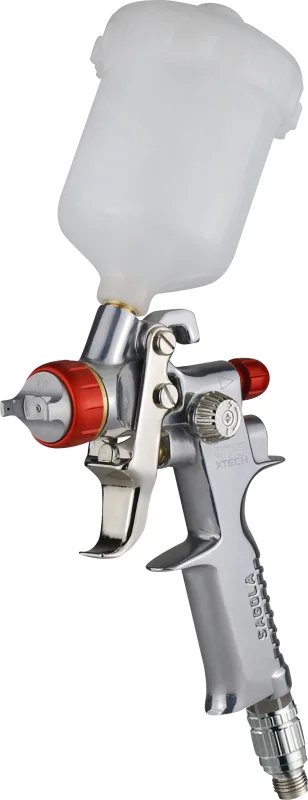 Pistola pintar neumática sagola 475 con una presion de 2 bares y 1/4m