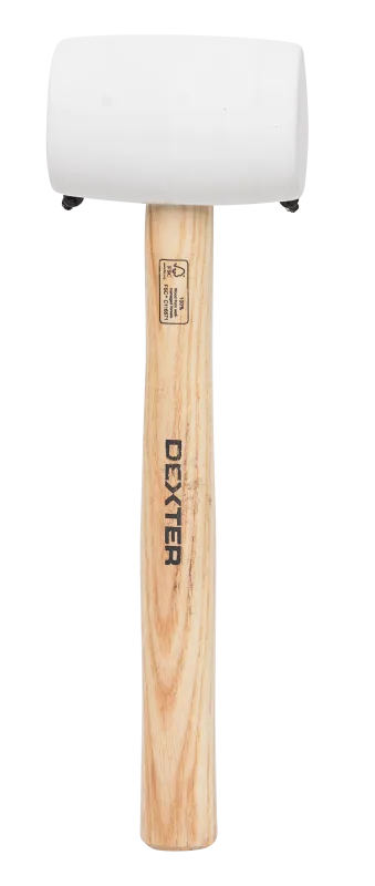Mazo dexter caucho blanco