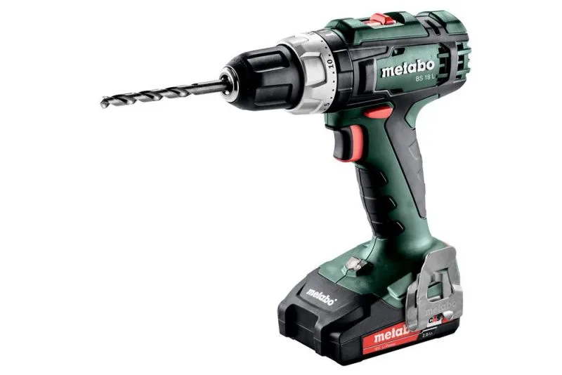 Metabo - taladro atornillador de 18v 2x2ah li-power en maletín bs 18 l - 602321500