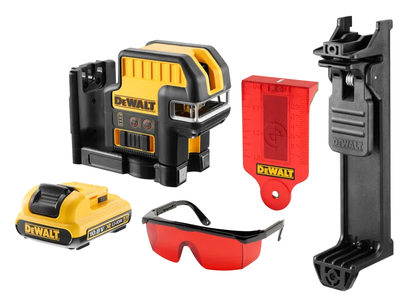 Nivel láser dewalt autoestabilizante para trípode de 3 mm a 10 m