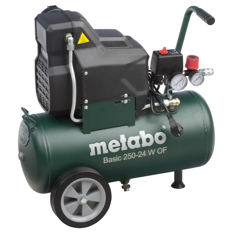 Compresor sin aceite metabo basic 250 24 lt
