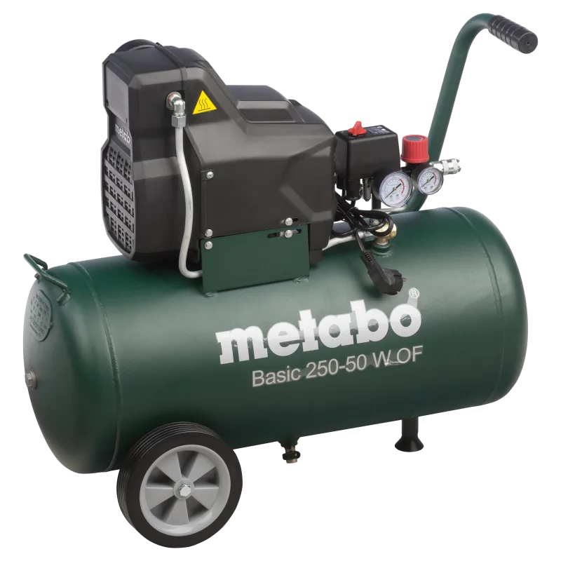 Compresor sin aceite metabo basic 250 y 50 lt