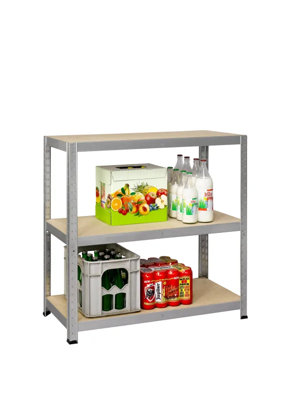 Estantería en kit de 88x90x40 cm y carga max. 175 kg por balda