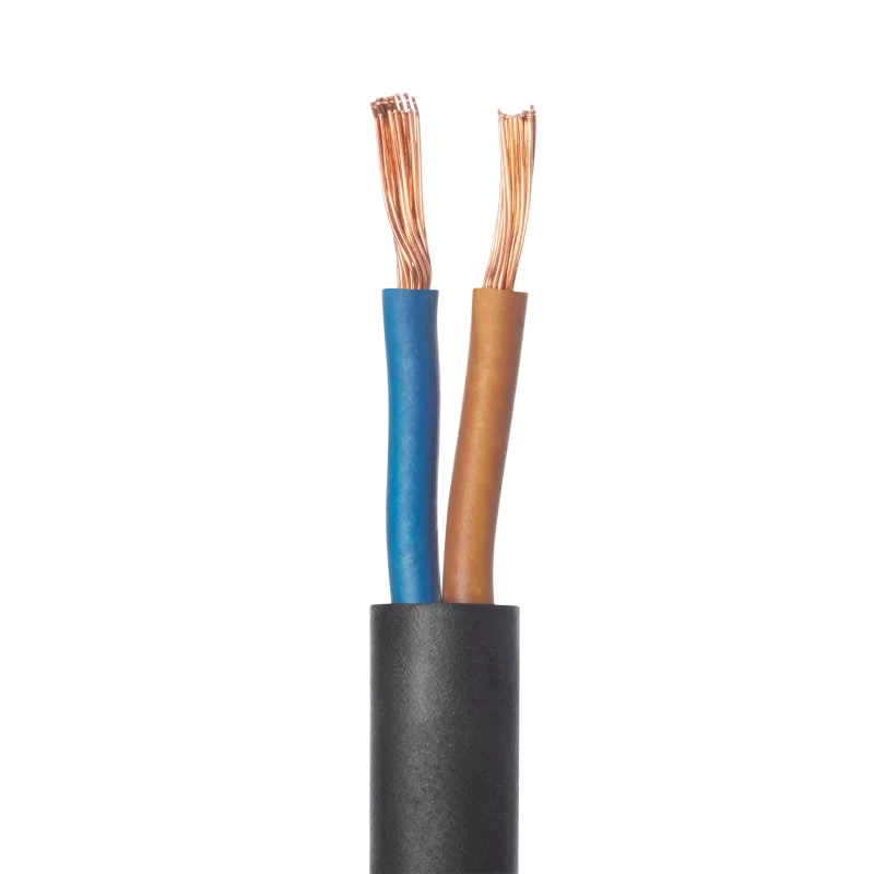 Cable eléctrico rvk 2 hilos de 1.5 mm2 100 metros negro