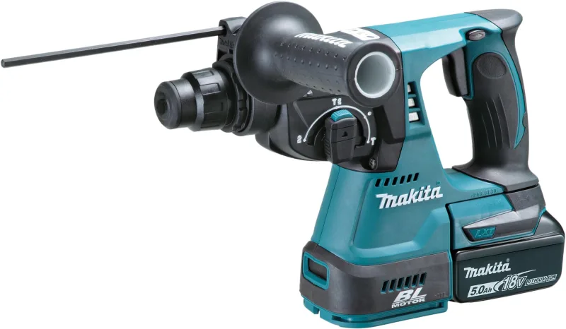 Martillo giratorio sin cable makita. potencia 2 julios