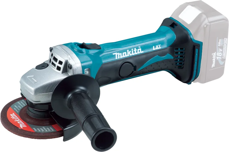 Amoladora sin cable makita dga452z 18v disco de 115mm. sin batería y cargador.