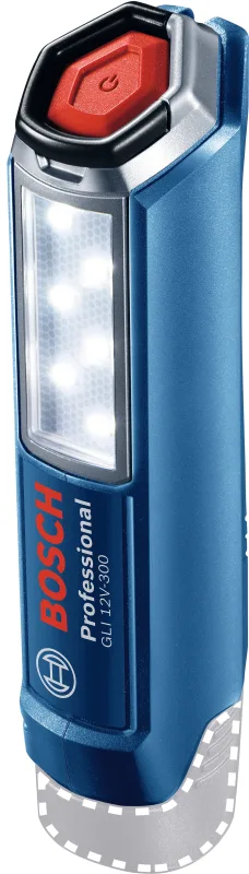 Linterna sin batería 12 v led bosch 300 lúmenes