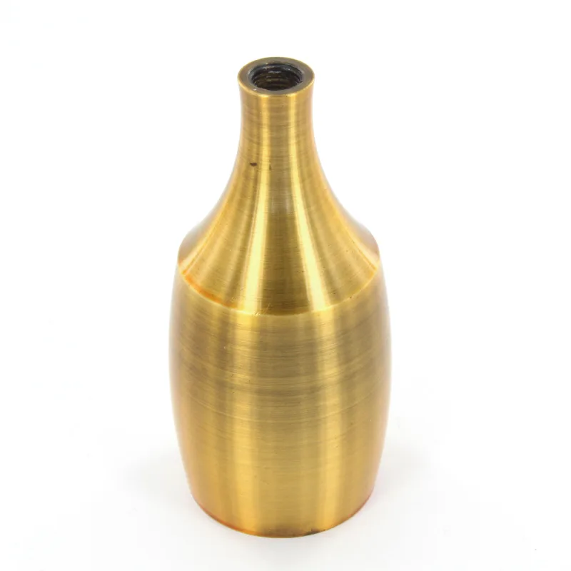 Casquillo metalico oro