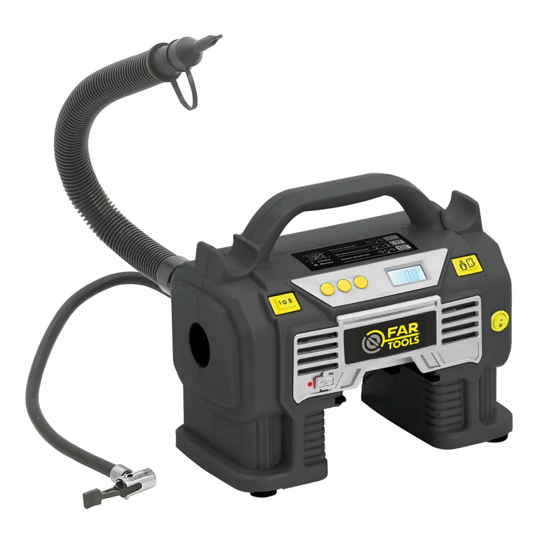 Inflador de compresor fartools - 18 v