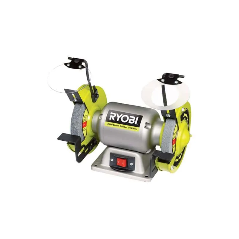 Esmeriladora de banco ryobi rbg6g1 250w