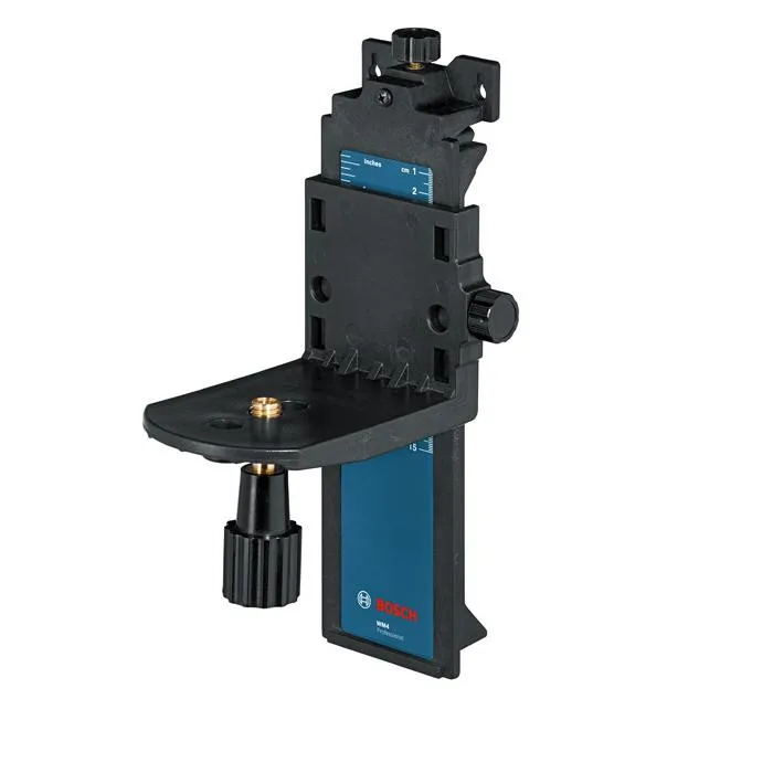 Bosch 0601092400 soporte mural wm 4 montaje flexible altura regulable para niveles láser giratorio grl grl hvg grl grl