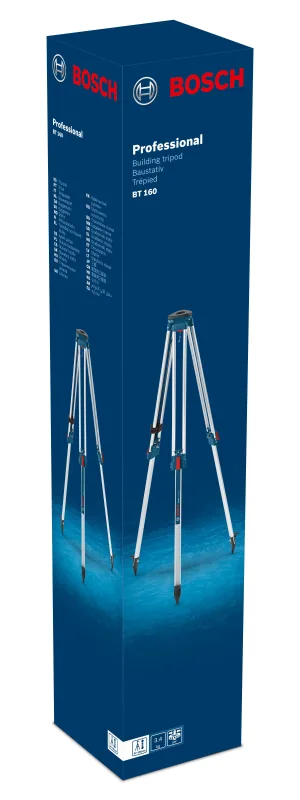 Trípode bosch profesional bt 160 – de 97cm a160 cm. rosca 5/8.