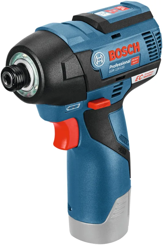 Atornillador de impacto a batería bosch professional 12v - sin bateria - gdr 12v-110 professional