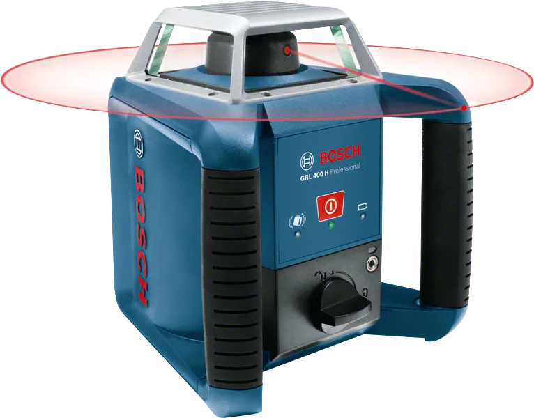 Pack para exteriores: láser giratorio grl 400 h + trípode bt 170 + mira gr 240 bosch - 061599403u