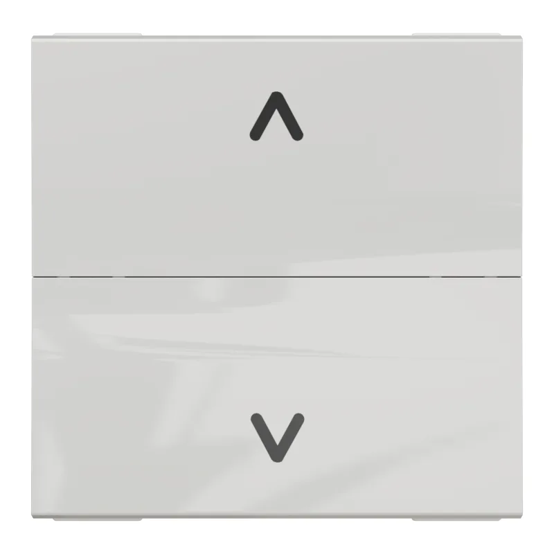 Pulsador de persianas schneider new unica blanco