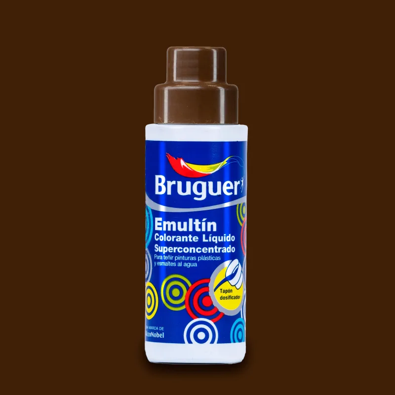 Colorante líquido emultin bruguer color pardo 100 ml interior/exterior