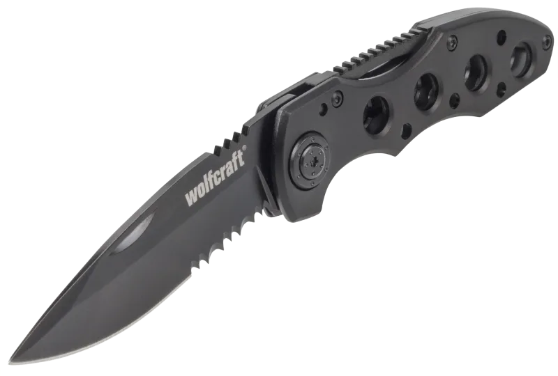 Navaja plegable cuchilla combinada