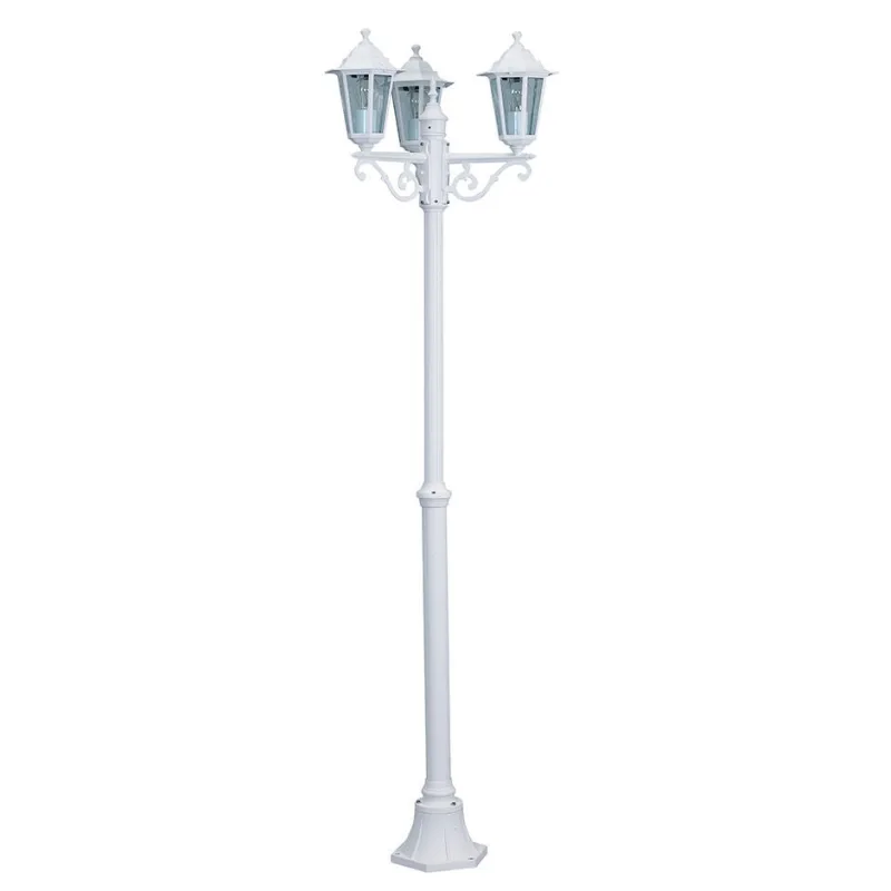 Farol orlando 3 lámparas 2,17m blanco luxform