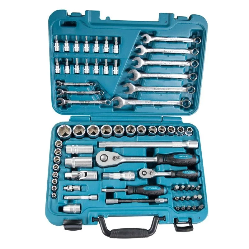 Kit de herramientas de uso profesional k70 hyundai 70 piezas