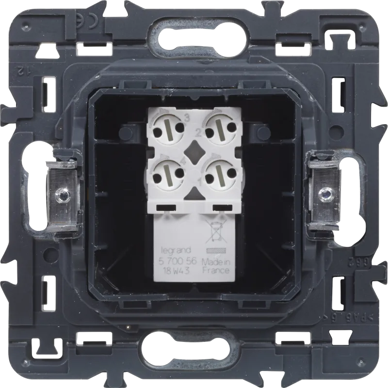 Toma de teléfono legrand valena next blanco