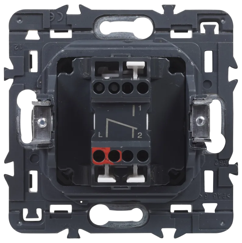 Interruptor con led doble legrand valena next negro