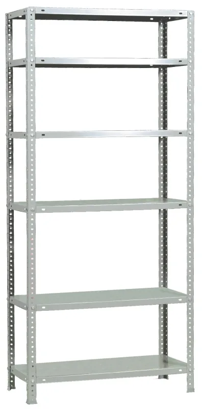 Estanteria con tornillos advantage gris 200x90x30 cms