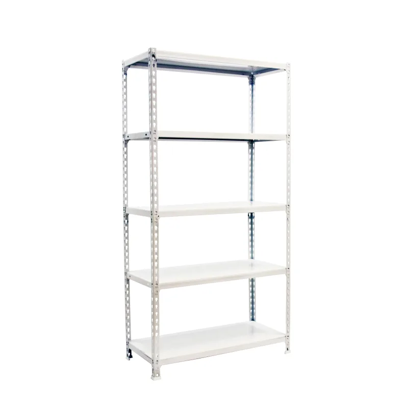Estantería metálica en kit de 200x100x30cm y carga máx.180 kg por balda color blanco /blanco