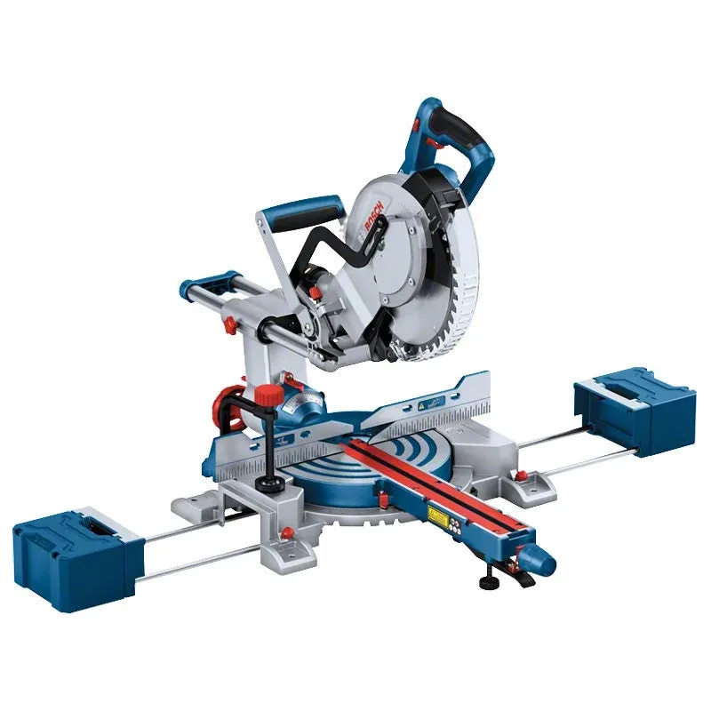 Tronzadora e ingletadora a batería bosch professional biturbo gcm 18v-254 d professional sierra tronzadora e ingletadora azul, s