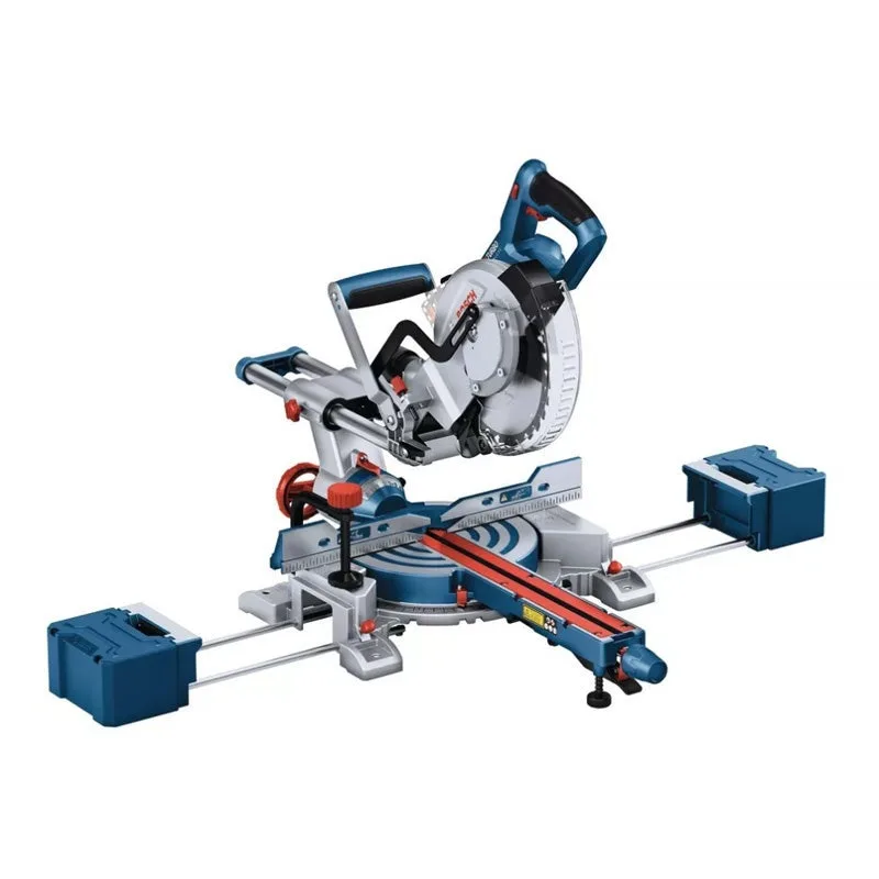 Tronzadora e ingletadora a batería bosch professional biturbo gcm 18v-216 d professional sierra tronzadora e ingletadora azul, s