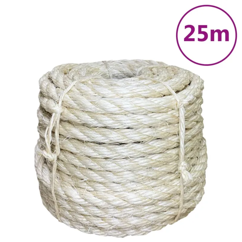 Maison exclusive - cuerda 100% sisal 14 mm 25 m