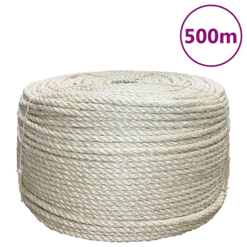 Maison exclusive - cuerda 100% sisal 10 mm 500 m