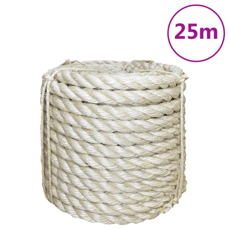 Maison exclusive - cuerda 100% sisal 16 mm 25 m