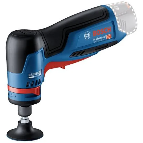 Amoladora recta a batería bosch professional gwg 12v-50 s professional solo azul/negro, sin batería ni cargador