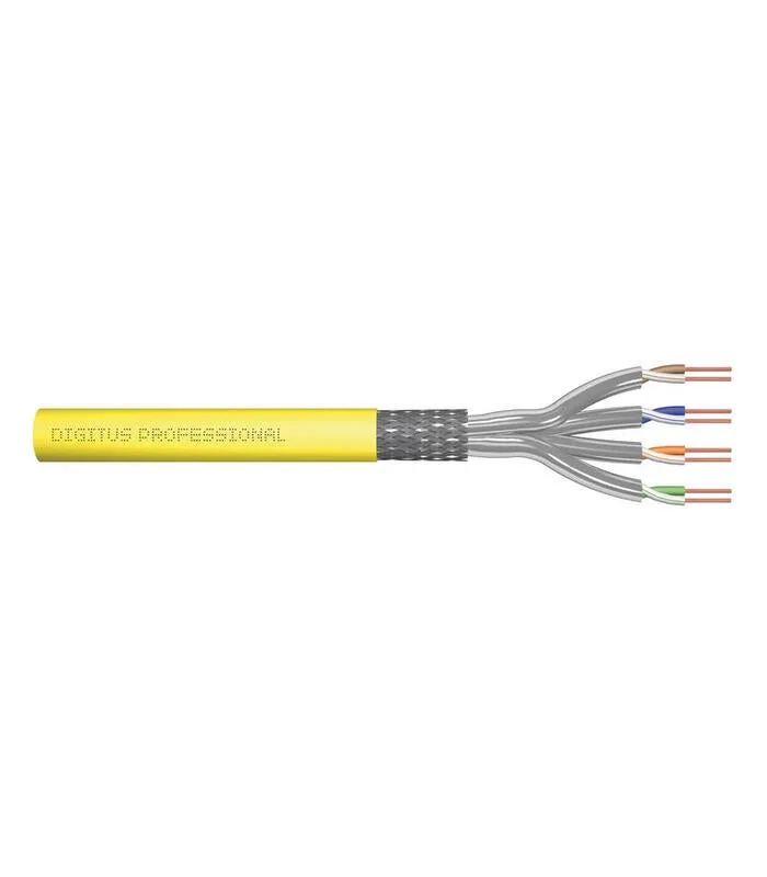 Digitus dk-1743-a-vh-1 cable de red 100 m cat7a sf/utp (s-ftp) amarillo