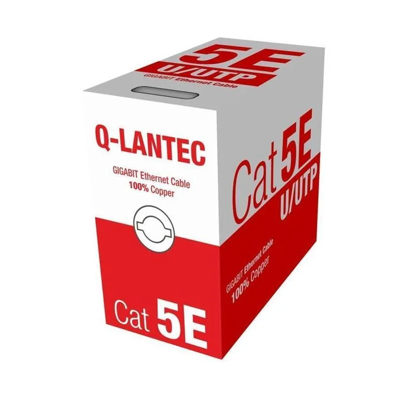 Cable de red a-lan kiu5pvc305nc 305 m cat5e u / utp (utp) gris