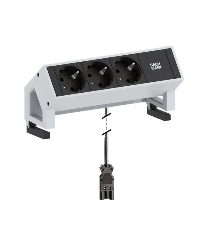 Regleta de enchufes bachmann desk2 3x