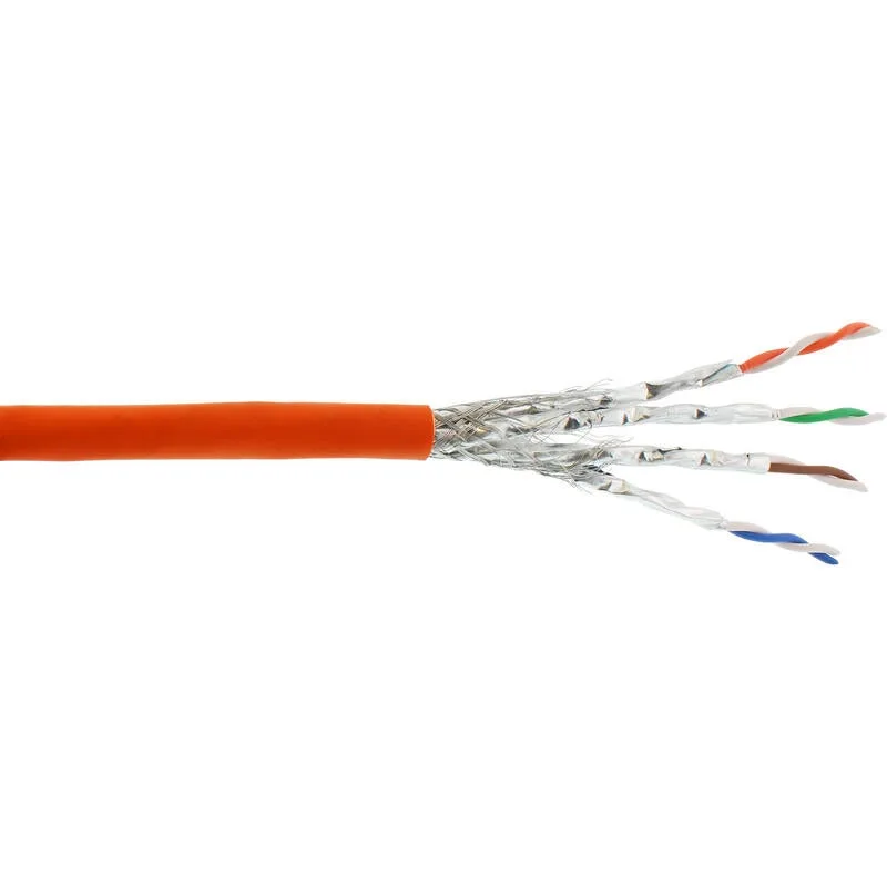 Inline 71025i cable de red naranja 25 m cat.7a awg23 1200mhz b2ca halogen free naranja