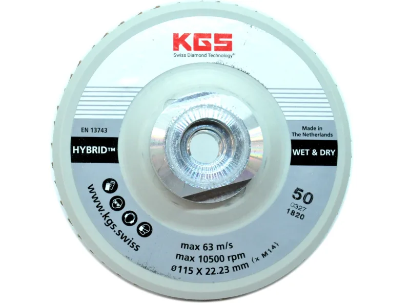 Kgs diamond - laminilla diamantada hybrid d.115 m-14 gr.50