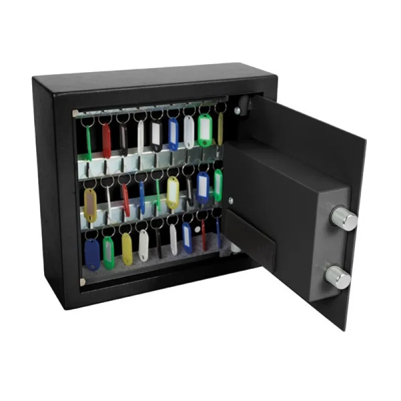Coffre-fort à clé, 30 clés, 28x30x10 cm